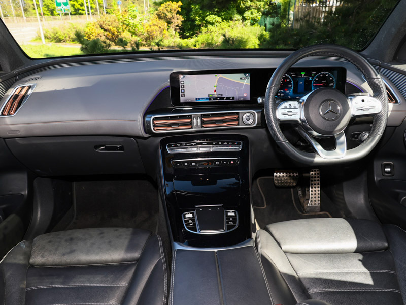 Mercedes-Benz EQC Eqc 400 300Kw Amg Line Premium 80Kwh Black #3