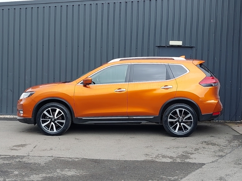 Nissan X-Trail 1.7 Dci Tekna 4Wd 7 Seat SL21UKH Orange #4