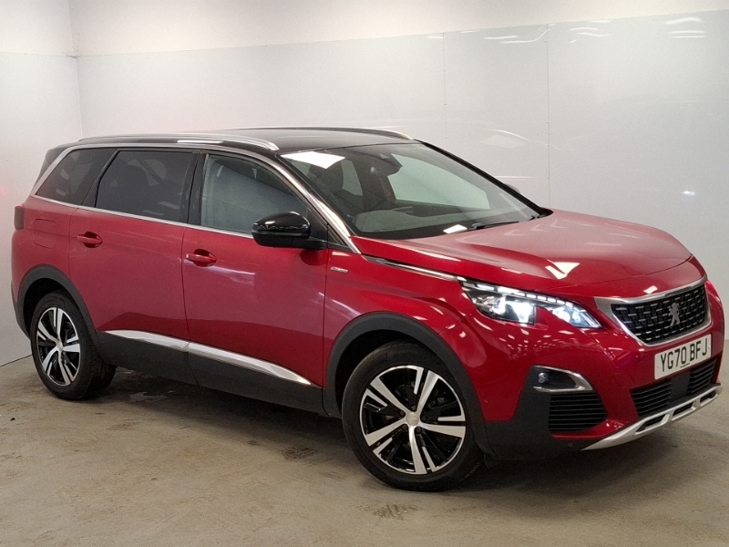 Peugeot 5008 1.2 Puretech Gt Line Eat8 YG70BFJ Red #6