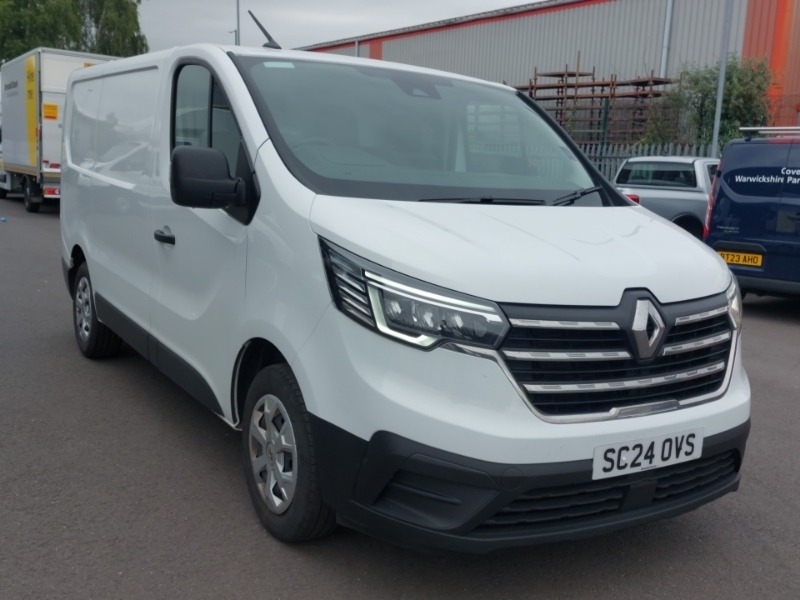 Renault Trafic Sl30 Blue Dci 130 Advance Safety Van White