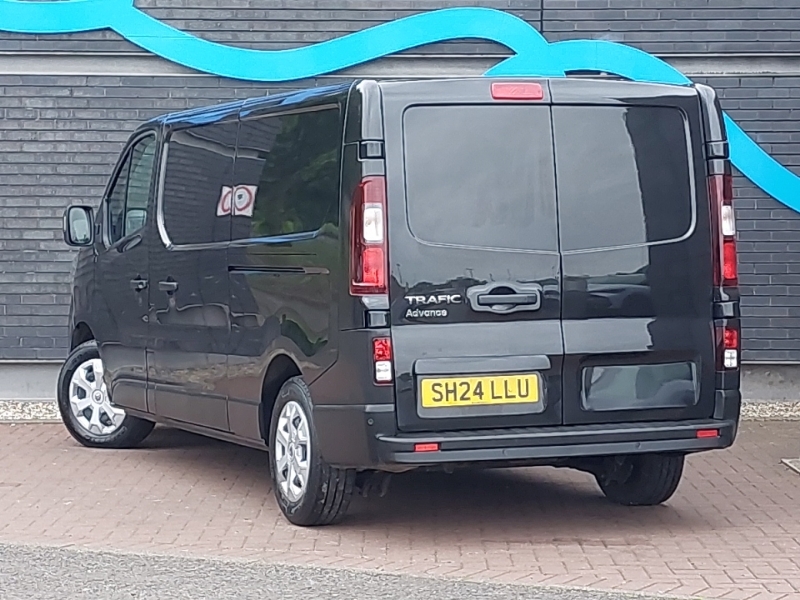 Renault Trafic Ll30 Blue Dci 130 Advance Van SH24LLU Black #2