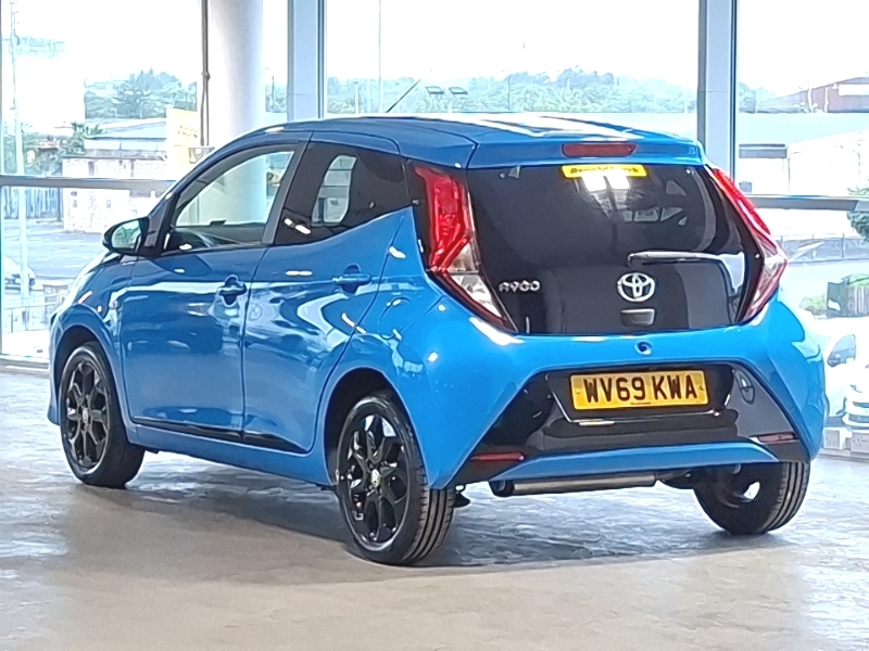 Toyota Aygo 1.0 Vvt-i X-trend X-shift WV69KWA Blue #2