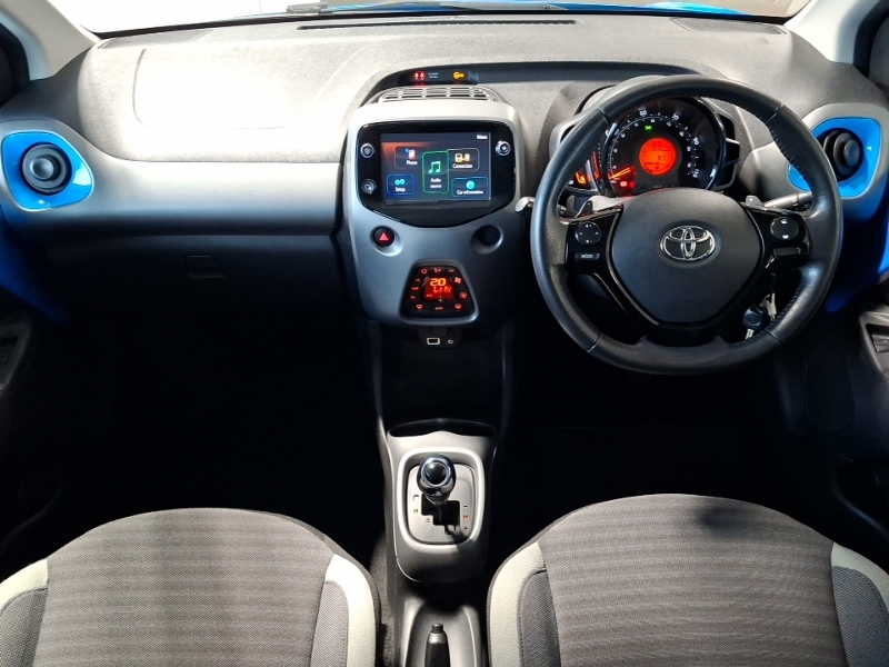 Toyota Aygo 1.0 Vvt-i X-trend X-shift WV69KWA Blue #3