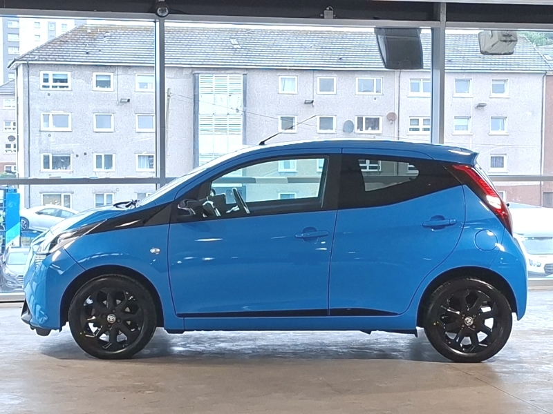 Toyota Aygo 1.0 Vvt-i X-trend X-shift WV69KWA Blue #4