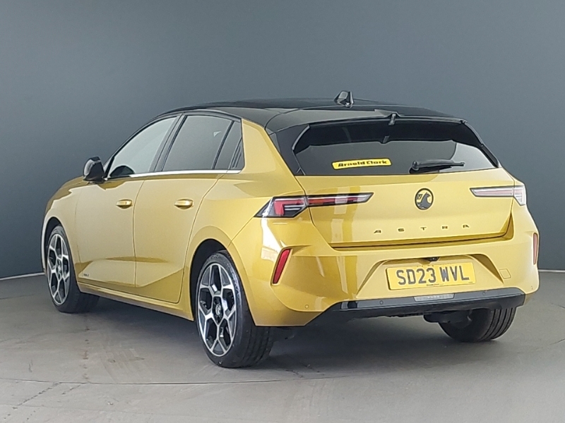 Vauxhall Astra 1.5 Turbo D Ultimate SD23WVL Yellow #2