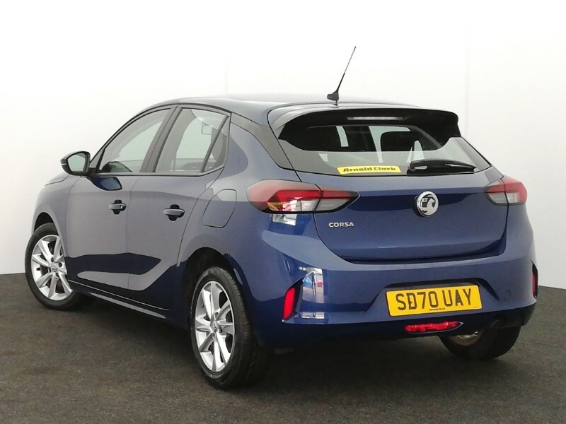 Vauxhall Corsa 1.2 Turbo Se SD70UAY Blue #2