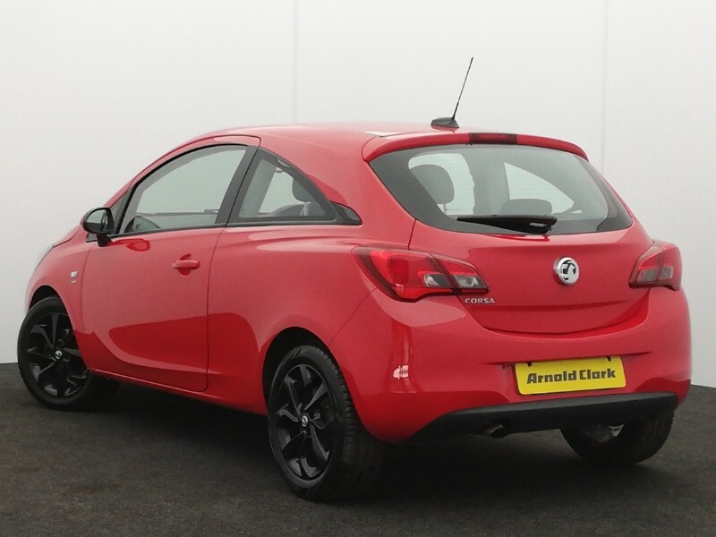 Vauxhall Corsa 1.4 75 Ecoflex Sri DV67OYP Red #2