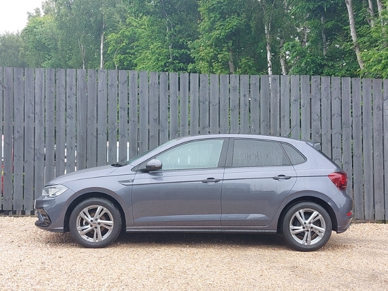 Volkswagen Polo 1.0 Tsi R-line Dsg SB73CTZ Grey #4