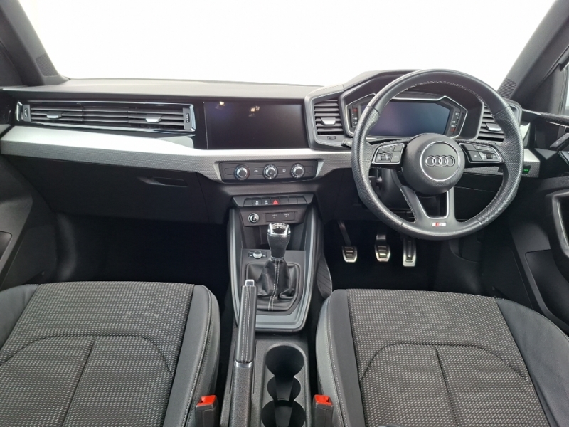 Audi A1 25 Tfsi S Line LL23CYU White #3