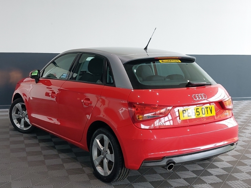 Audi A1 1.0 Tfsi Sport PL65OTV Red #2
