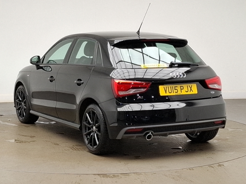 Audi A1 1.6 Tdi S Line VU15PJX Black #2