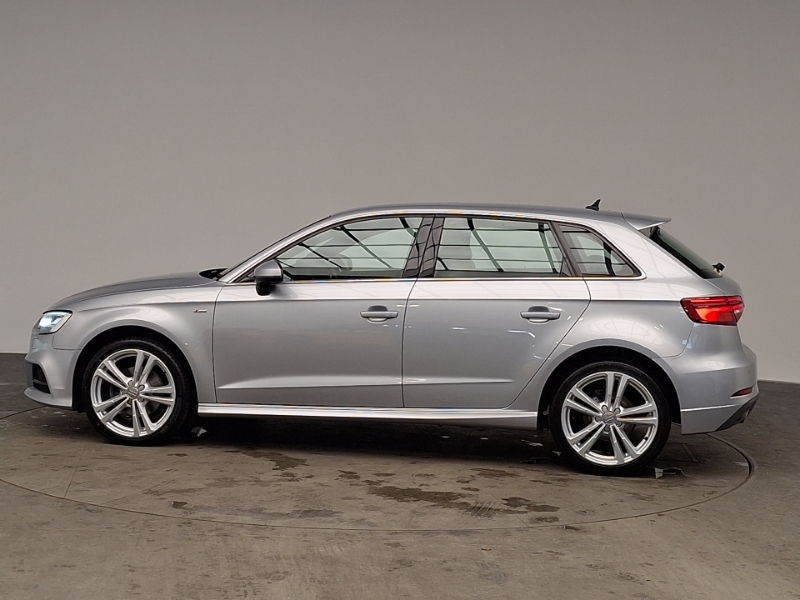 Audi A3 30 Tdi 116 S Line S Tronic YF19VFP Silver #4