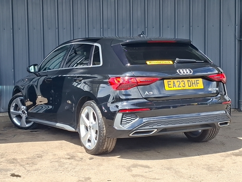 Audi A3 30 Tfsi S Line EA23DHF Black #2