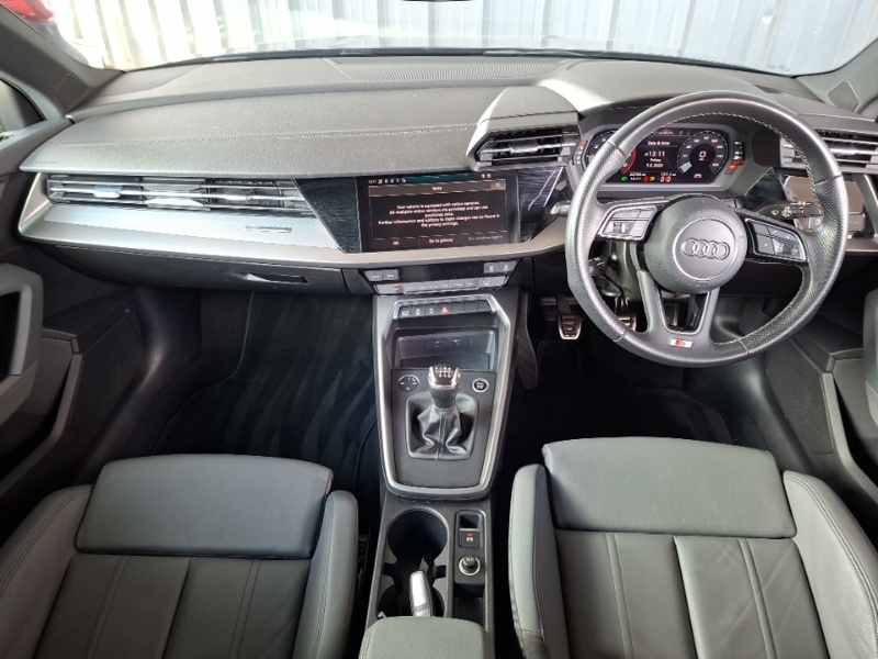 Audi A3 30 Tfsi S Line EA23DHF Black #3