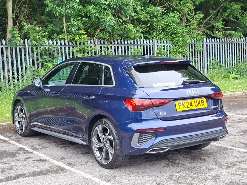 Audi A3 30 Tfsi S Line PK24UKR Blue #2