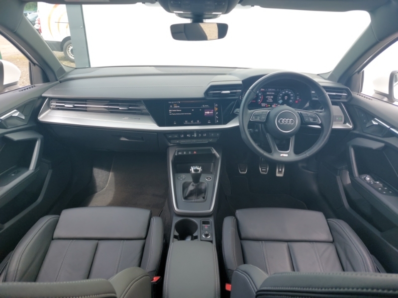 Audi A3 30 Tfsi S Line BV24WXM White #4