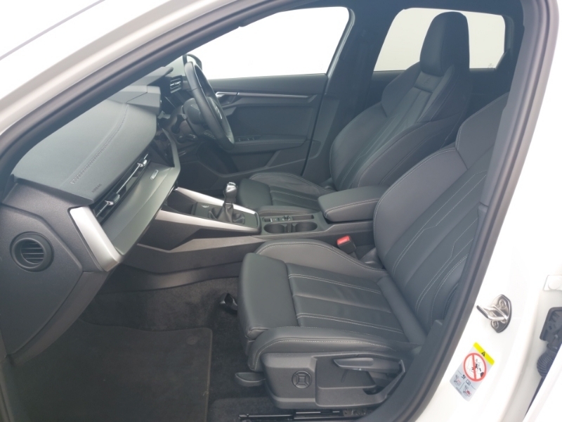 Audi A3 30 Tfsi S Line BV24WXM White #6