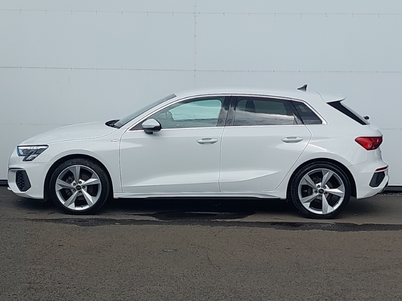 Audi A3 30 Tfsi S Line BV24WXM White #5