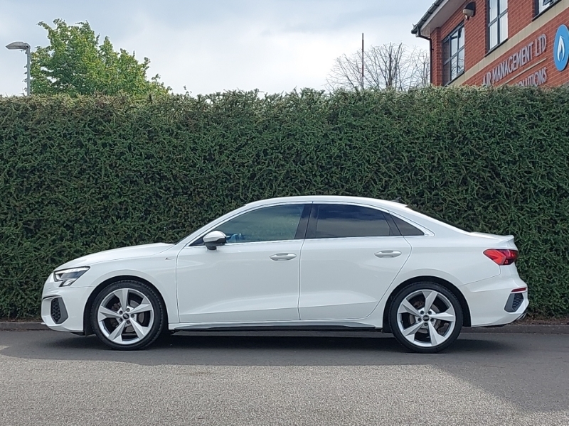 Audi A3 30 Tfsi S Line S Tronic ML72EUE White #4