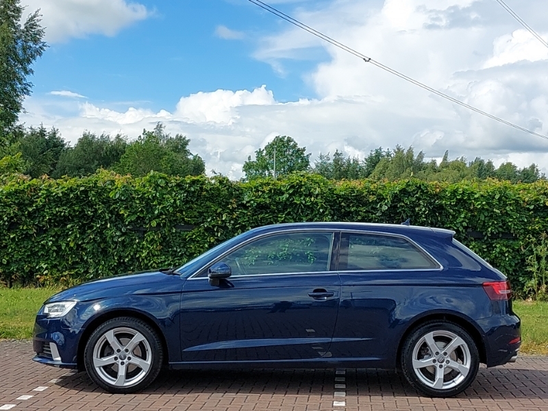 Audi A3 1.4 Tfsi Sport LR66YTY Blue #4