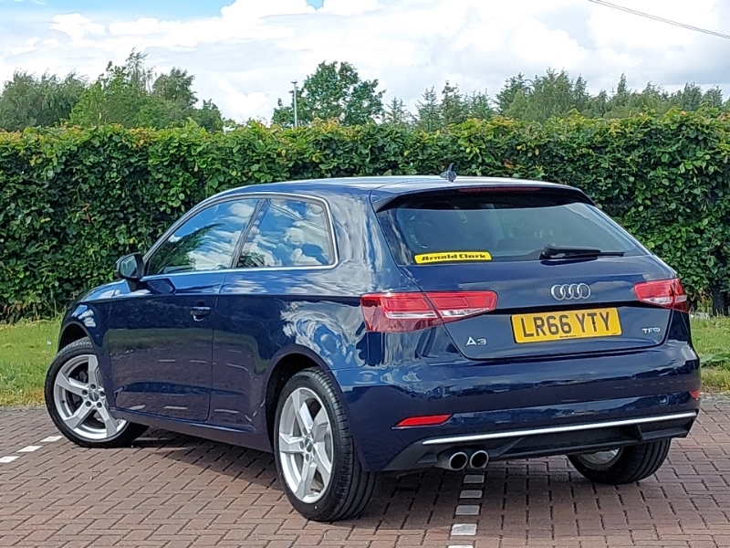 Audi A3 1.4 Tfsi Sport LR66YTY Blue #2