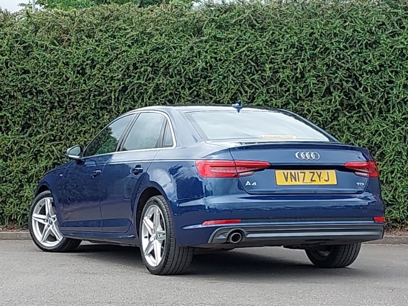 Audi A4 2.0 Tdi S Line VN17ZYJ Blue #2