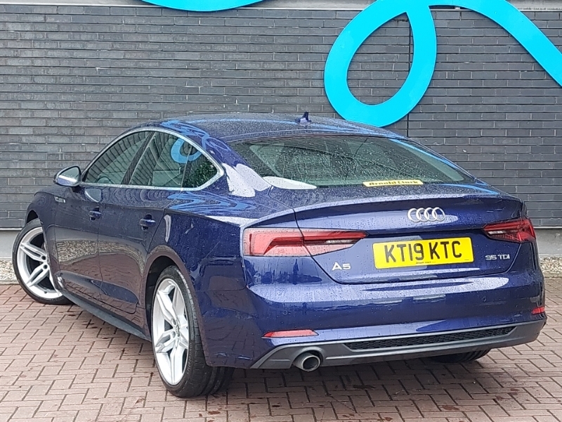 Audi A5 35 Tdi S Line S Tronic KT19KTC Blue #2