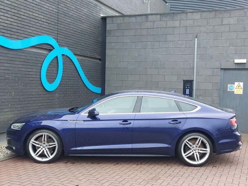 Audi A5 35 Tdi S Line S Tronic KT19KTC Blue #4