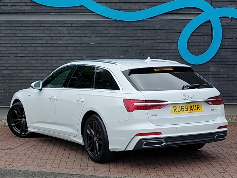 Audi A6 40 Tdi S Line S Tronic White #2