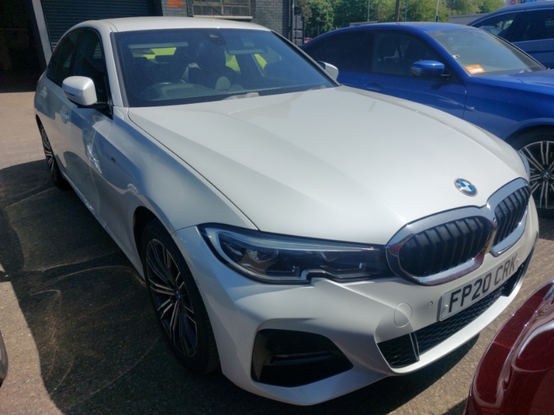 BMW 3 Series 330E M Sport White