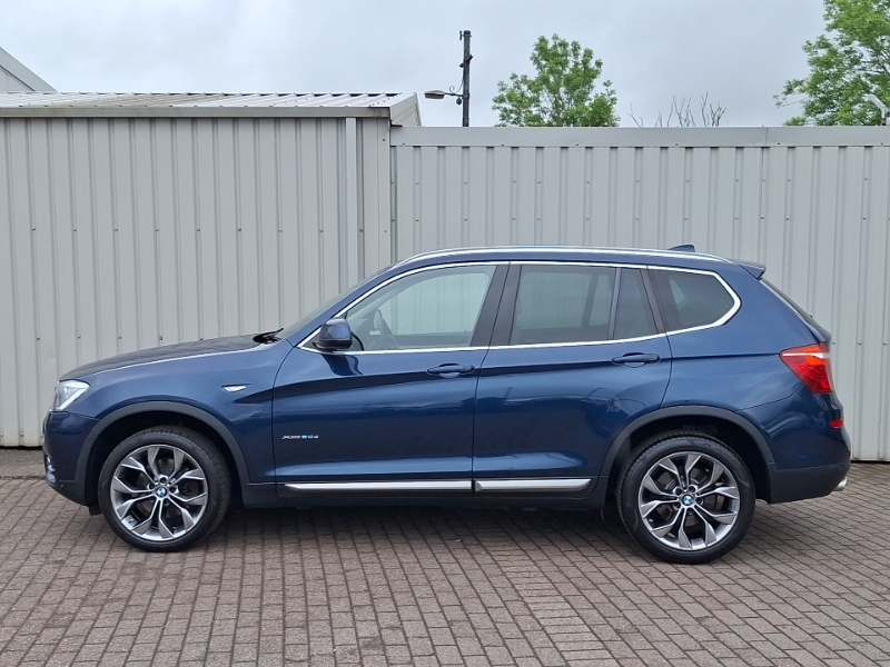 BMW X3 Xdrive20d Xline Blue #4