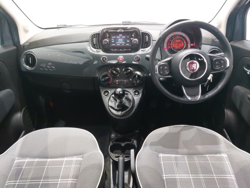 Fiat 500 1.2 Lounge NK19VWX Grey #3