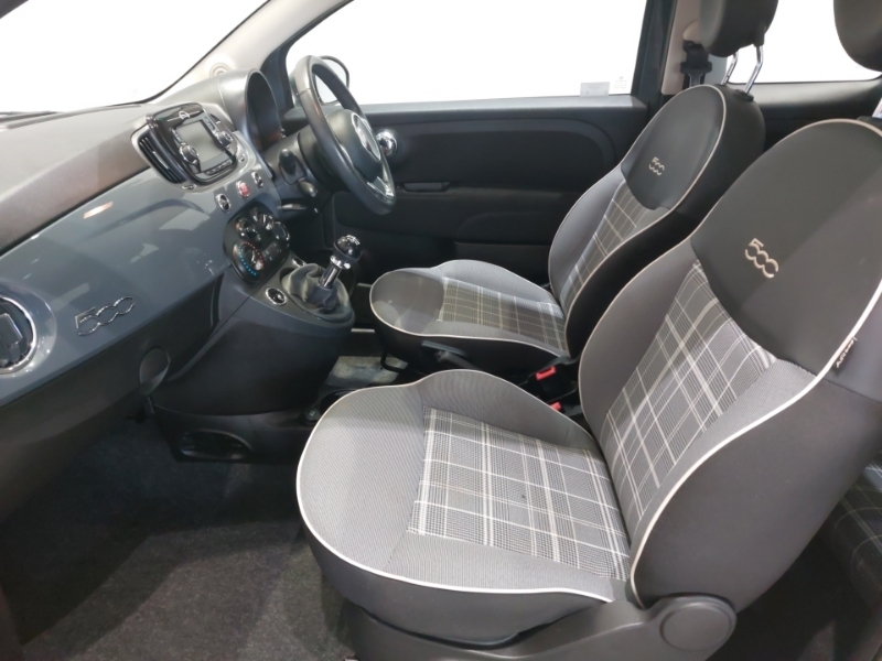 Fiat 500 1.2 Lounge NK19VWX Grey #5