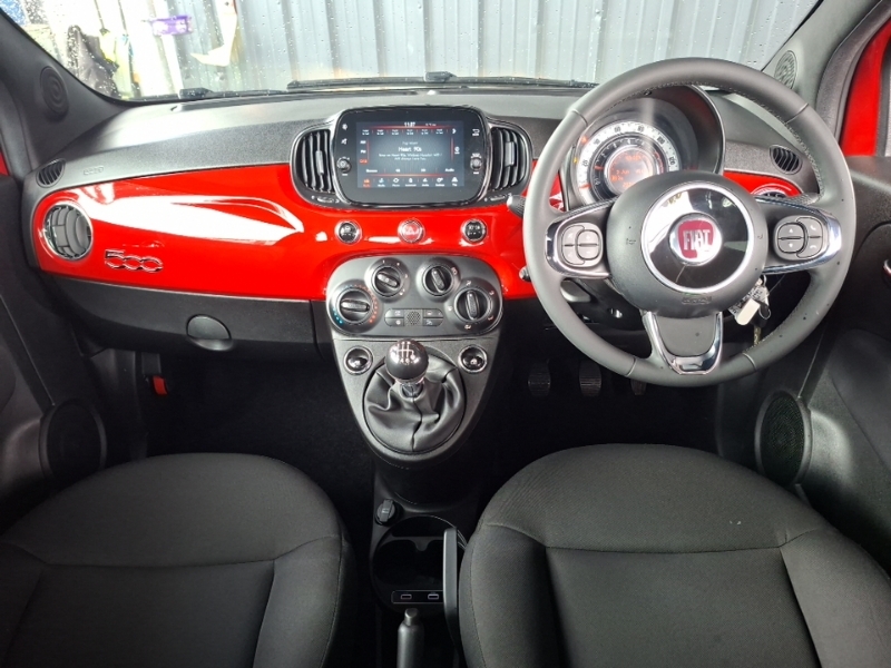 Fiat 500 1.0 Mild Hybrid WO23YKB Red #3