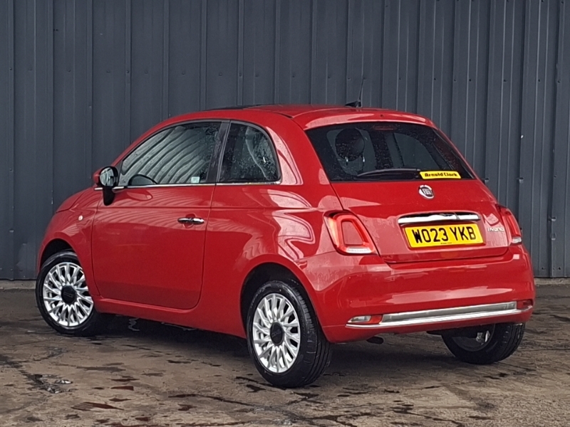 Fiat 500 1.0 Mild Hybrid WO23YKB Red #2