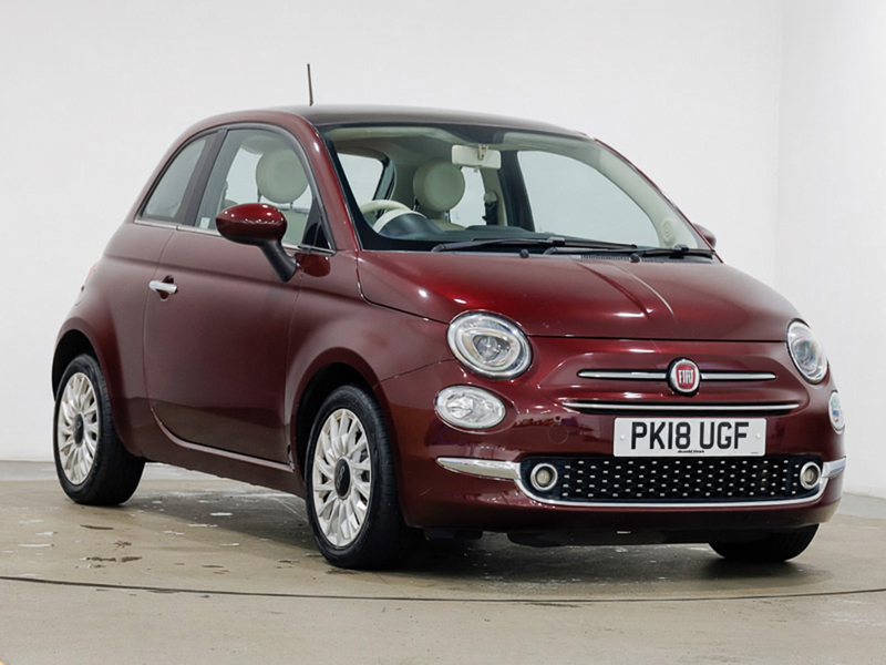 Fiat 500 1.2 Lounge Red