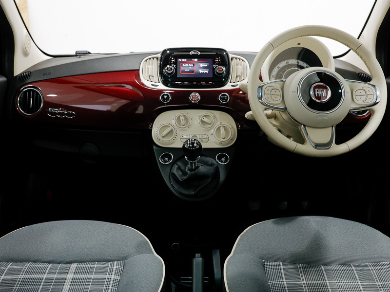 Fiat 500 1.2 Lounge PK18UGF Red #3