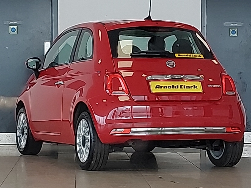 Fiat 500 1.0 Mild Hybrid YH73XGV Red #2