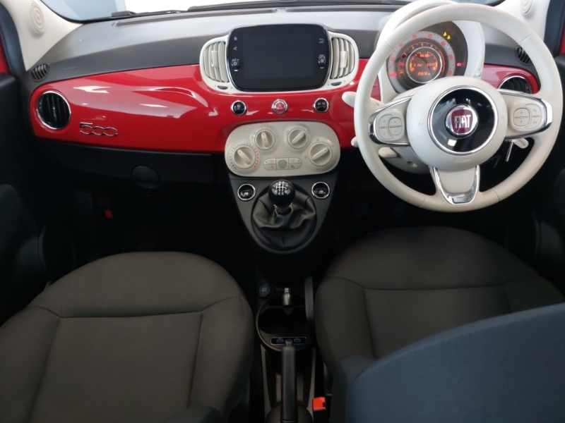 Fiat 500 1.0 Mild Hybrid YH73XGV Red #4