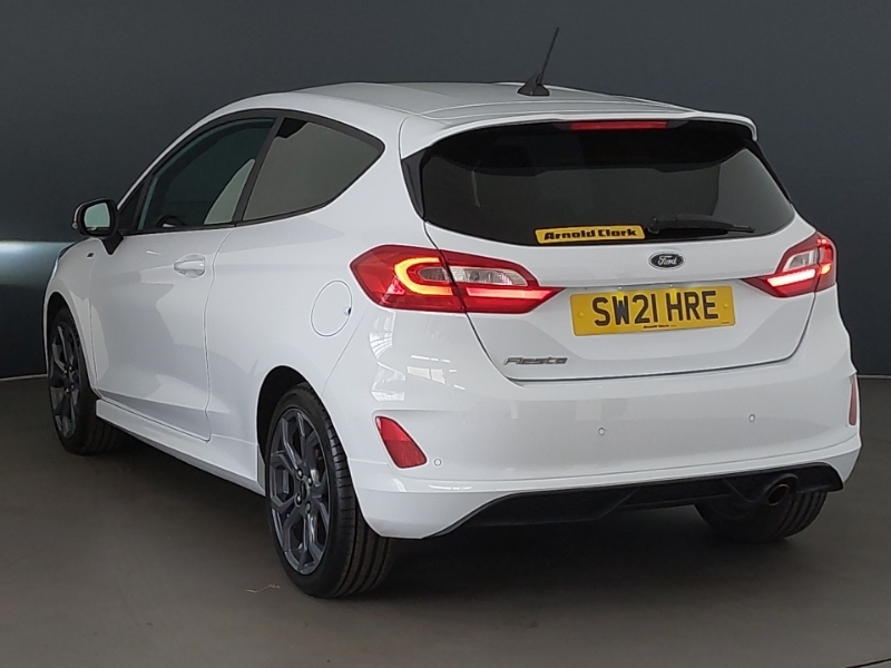 Ford Fiesta 1.0 Ecoboost 95 St-line Edition SW21HRE White #2