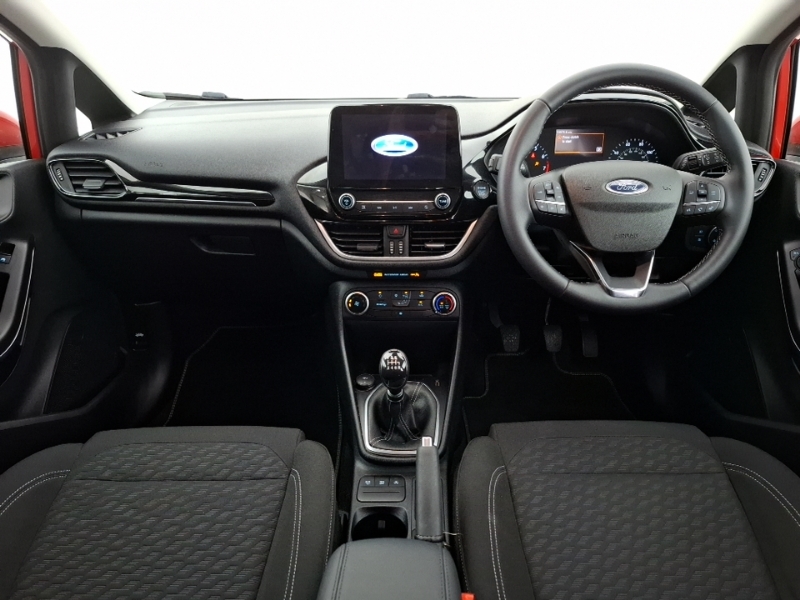 Ford Fiesta 1.0 Ecoboost Hybrid Mhev 125 Titanium YM72BEO Red #3