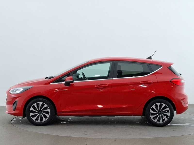 Ford Fiesta 1.0 Ecoboost Hybrid Mhev 125 Titanium YM72BEO Red #4
