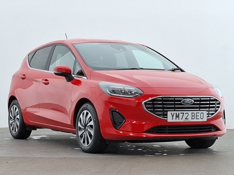 Ford Fiesta 1.0 Ecoboost Hybrid Mhev 125 Titanium Red