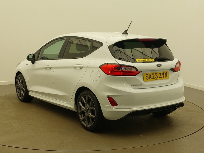 Ford Fiesta 1.0 Ecoboost St-line SA23ZYN White #2