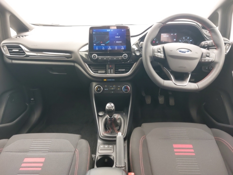 Ford Fiesta 1.0 Ecoboost St-line SA23ZYN White #3