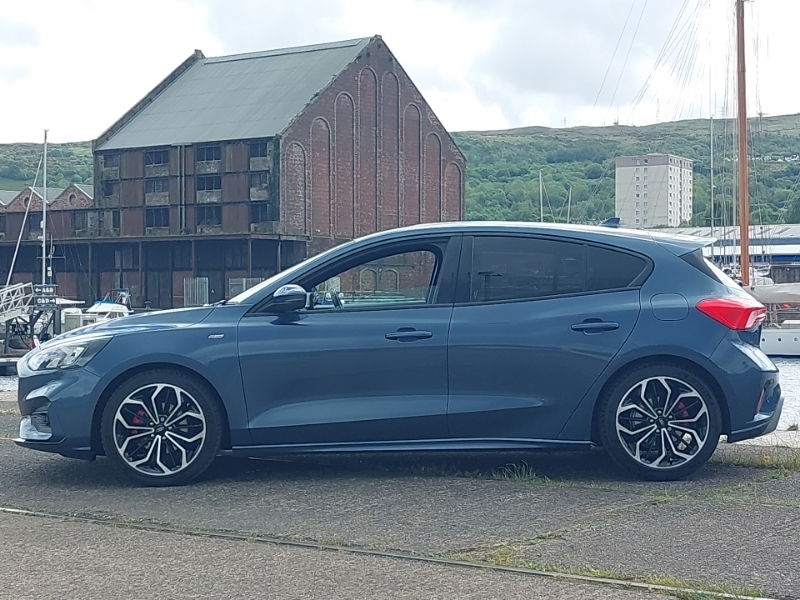 Ford Focus 1.0 Ecoboost 125 St-line X MA20OOY Blue #4