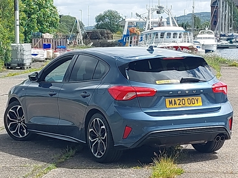 Ford Focus 1.0 Ecoboost 125 St-line X MA20OOY Blue #2