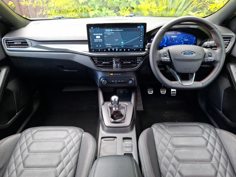 Ford Focus 1.0 Ecoboost Hybrid 155 St-line LO73UCU Grey #3
