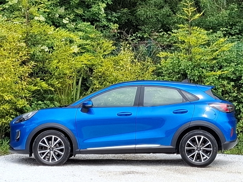 Ford Puma 1.0 Ecoboost Hybrid Mhev Titanium Blue #4