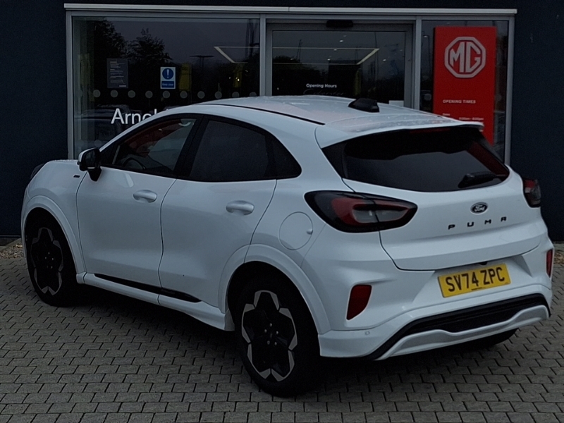 Ford Puma 1.0 Ecoboost Hybrid Mhev St-line X Dct SV74ZPC White #2